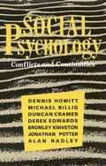 Cover: Social Psychology: Conflicts and Continuities - Open University Press