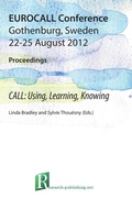Cover: CALL: Using, Learning, Knowing, EUROCALL Conference, Gothenburg, Sweden, 22-25 August 2012, Proceedings - Research-Publishing.net