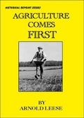 Cover: Agriculture Comes First - Steven Books