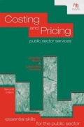 Cover: Costing and Pricing Public Sector Services - HB Publications
