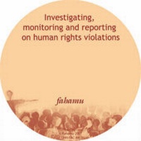 Enlarge image Cover: Investigating, Monitoring and Reporting on Human Rights Violations - Fahamu Books