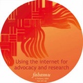 Cover: Using the Internet for Advocacy and Research - Fahamu Books