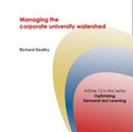 Cover: Managing the Corporate University Watershed - Dynamic SWOT Associates
