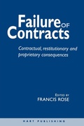 Bild: Failure of Contracts - Hart Publishing