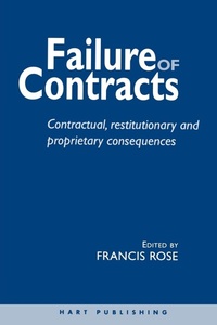 Abbildung von: Failure of Contracts - Hart Publishing