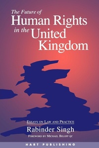Enlarge image Cover: The Future of Human Rights in the United Kingdom - Hart Publishing