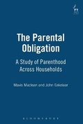 Bild: The Parental Obligation - Hart Publishing