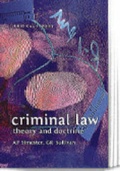 Cover: Criminal Law - Hart Publishing