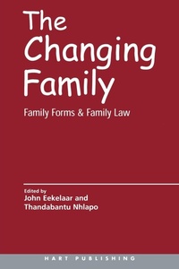 Abbildung von: The Changing Family - Hart Publishing