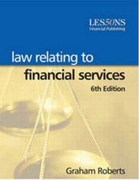 Abbildung von: Law Relating to Financial Services - Global Professional Publishing Ltd