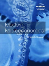 Enlarge image Cover: Modern Microeconomics - Global Professional Publishing Ltd
