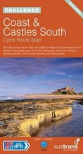 Cover: Coast and Castles South - Sustrans Cycle Routes Map - Sustrans
