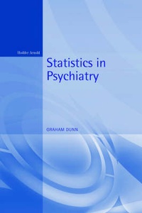 Enlarge image Cover: Statistics in Psychiatry - Hodder Arnold