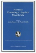 Cover: Nostratic - McDonald Institute for Archaeological Research
