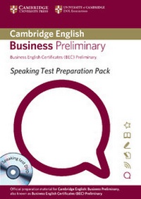Abbildung von: Speaking Test Preparation Pack for BEC Preliminary Paperback with DVD - University of Cambridge ESOL Examinations