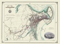 Abbildung von: Scarborough 1852 Coloured - Heritage Cartography