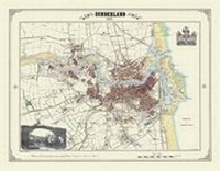 Abbildung von: Sunderland 1857 Coloured - Heritage Cartography