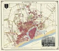 Abbildung von: Kingston-upon-Hull 1853 Coloured - Heritage Cartography