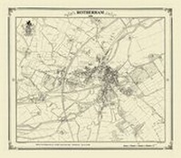 Abbildung von: Rotherham 1850 - Heritage Cartography
