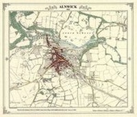 Abbildung von: Alnwick 1861 Coloured - Heritage Cartography