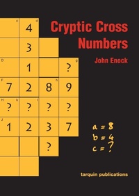 Abbildung von: Cryptic Cross Numbers - Tarquin Publications