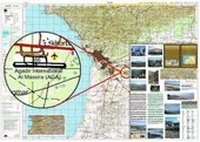 Abbildung von: Atlas Mountains Morocco Maps: Agadir Topographical Map - West Col Productions