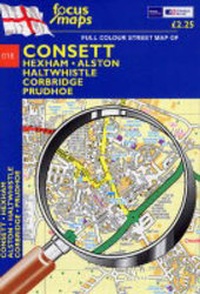 Abbildung von: Full Colour Street Map of Consett - Focus Maps