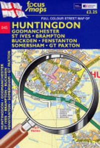 Abbildung von: Full Colour Street Map of Huntingdon - Focus Maps