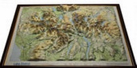 Abbildung von: Lake District Raised Relief Map - Dorrigo