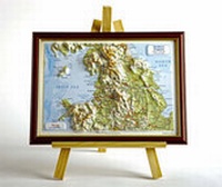 Abbildung von: Northern England Raised Relief Map - Dorrigo