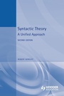 Cover: Syntactic Theory - Hodder Arnold