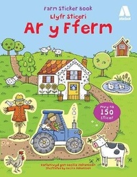 Enlarge image Cover: Llyfr Sticeri ar y Fferm/Farm Sticker Book - Atebol