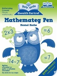 Enlarge image Cover: Help gyda Gwaith Cartref: Mathemateg Pen - Atebol