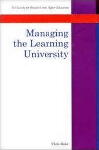 Enlarge image Cover: Managing The Learning University - Open University Press