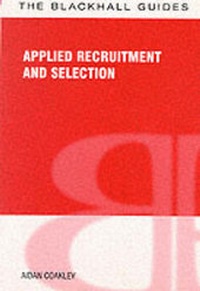 Enlarge image Cover: Applied Recruitment and Selection - Blackhall Publishing Ltd