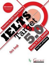 Enlarge image Cover: IELTS Target 5.0 Course Book and Workbook and Audio DVD - Garnet Education
