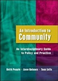 Cover: An Introduction to Community - Open University Press