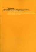 Cover: Recordings - Institute of International Visual Arts (INIVA)