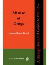 Abbildung von: Misuse of Drugs - Waterside Press