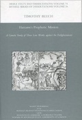 Cover: Hamann's Prophetic Mission: A Genetic Study of Three Late Works against the Enlightenment - Maney Publishing