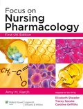 Cover: Focus on Nursing Pharmacology - Lippincott Williams & Wilkins