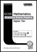 Cover: Practice Exam Papers for GCSE Higher Mathematics - Brookworth Books Ltd