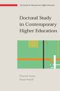 Cover: Doctoral Study in Contemporary Higher Education - Open University Press