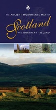 Cover: The Ancient Monuments Map of Scotland - Neil Wilson Publishing