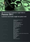 Cover: The International Comparative Legal Guide to Patents 2011 - Global Legal Group Ltd