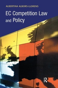 Abbildung von: EC Competition Law and Policy - Willan Publishing