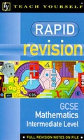 Cover: Rapid Revision Organiser: Intermediate Maths GCSE - Hodder & Stoughton Ltd