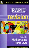 Cover: Rapid Revision Organiser: Higher Maths GCSE - Hodder & Stoughton Ltd