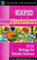 Cover: Rapid Revision Organiser: Biology for Double Science GCSE - Hodder & Stoughton Ltd