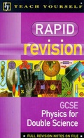 Cover: Rapid Revision Organiser: Physics for Double Science GCSE - Hodder & Stoughton Ltd